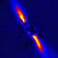 The debris disk around Beta Pictoris.