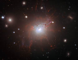 Hubble image of NGC 1275