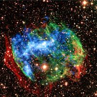 Chandra X-ray Image of W49B