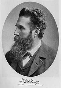 Portrait of Wilhelm Rontgen