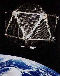 The Vela 5B satellite in low-Earth orbit