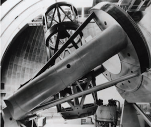 Photo of the Mount Palomar 200-inch Hale Telescope