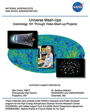 Universe Mash-up lesson plan cover sheet