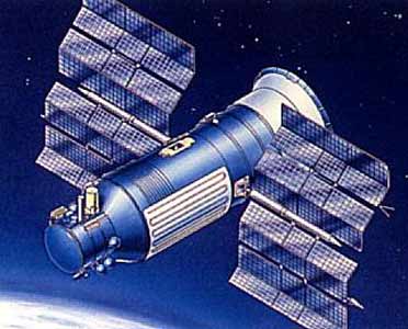 An artist's conception of the Gamma satellite.