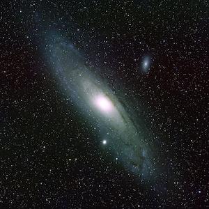 Hubble image of the Andromeda galaxy
