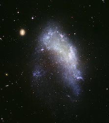 Image of the band of the Milky Way from the ground