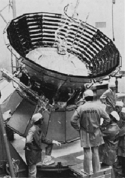 The Helios 2 satellite.