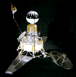 The Ranger 3, 4, and 5 spacecraft.