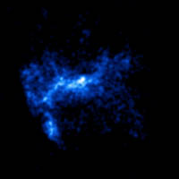 Chandra Fe K-line Image of W49B