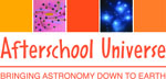 Afterschool Universe logo with tagline