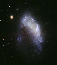 NGC 1427A is an example of an irregular galaxy.