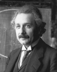 Photo of Albert Einstein