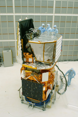 Swift spacecraft at Kennedy Space Center