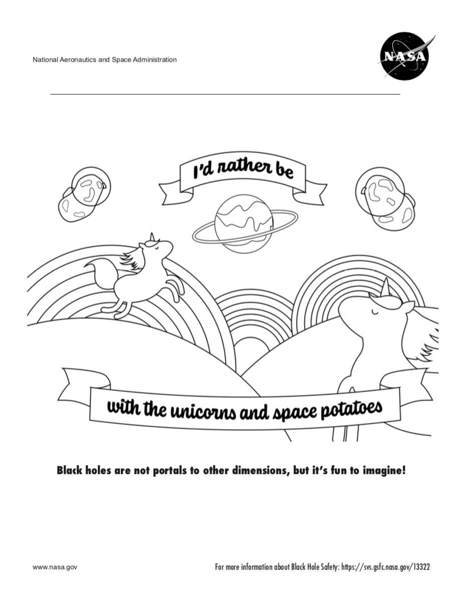 Page 4 - Black holes aren't portals to unicorns and space potatoes