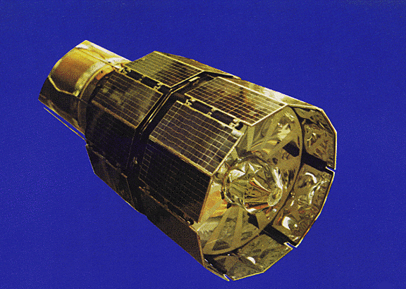 Artist's conception of the ESRO 2B satellite.