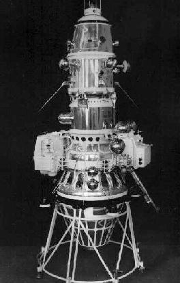The Luna 10 spacecraft.