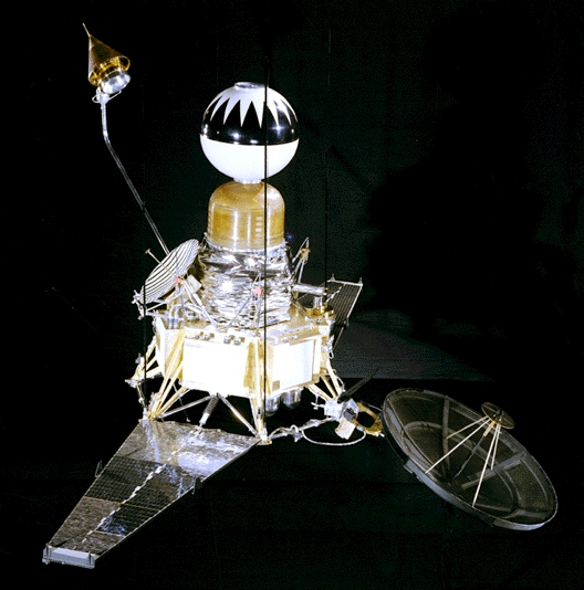 The Ranger 3, 4, and 5 spacecraft.