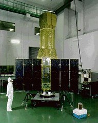 ASCA Satellite in the clean room