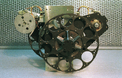 UVOT filter wheel and detector.