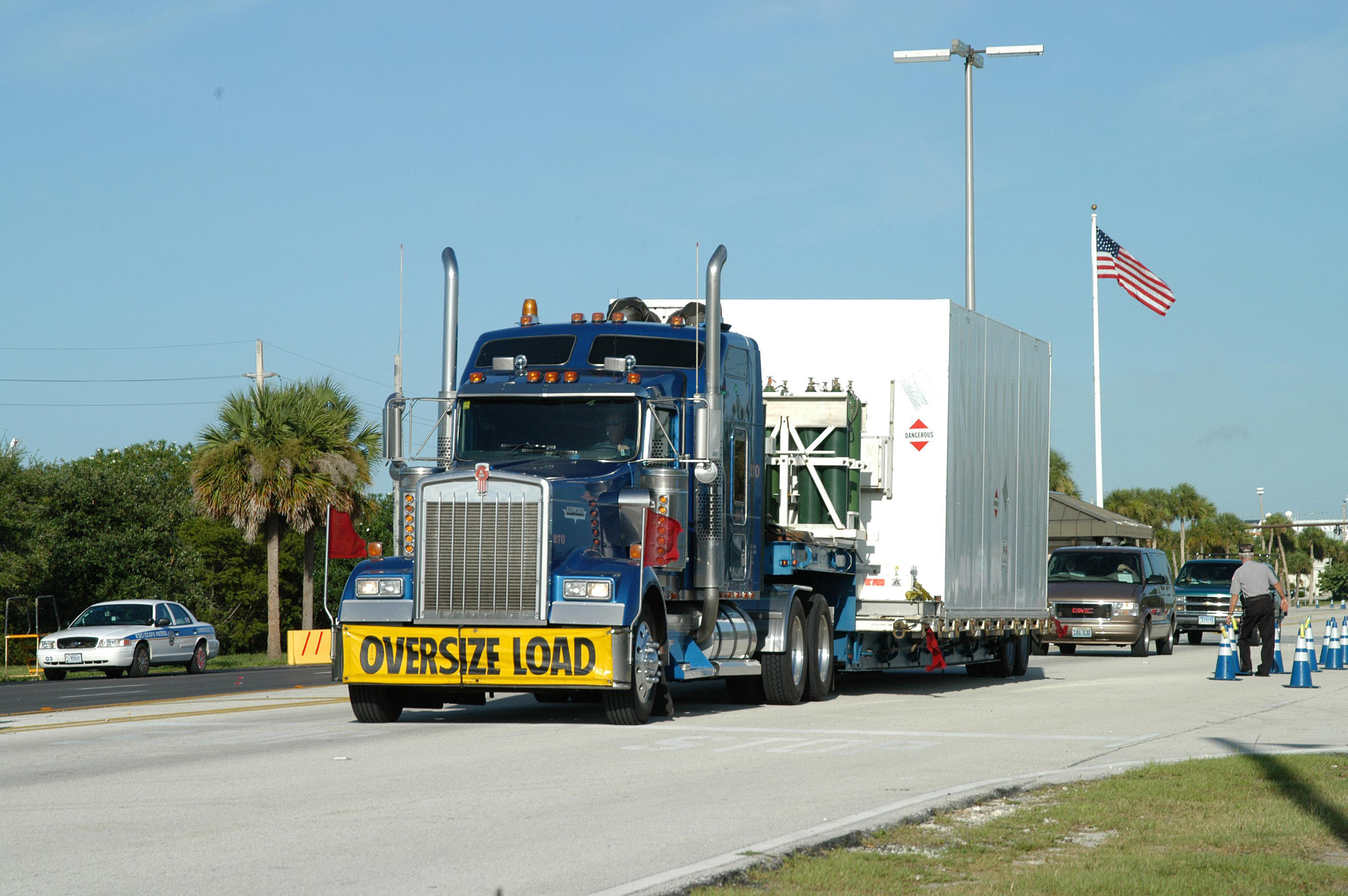 Swift's arrival at NASA's Kennedy Space Center