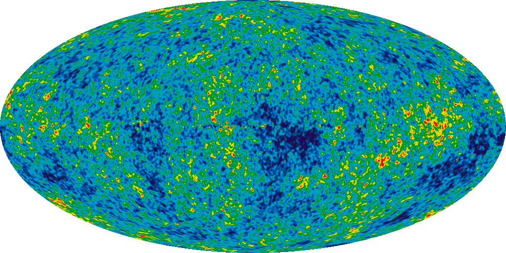 WMAP 9-year map of CMB