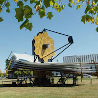 Illstration of the James Webb Space Telescope