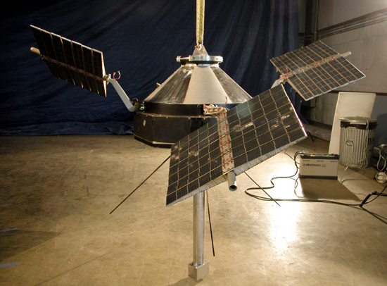 Photo of the Explorer 12 spacecraft