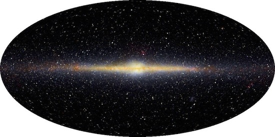 milky way galaxy map national geographic