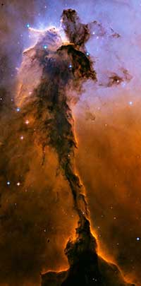 Hubble image of the Eagle Nebula