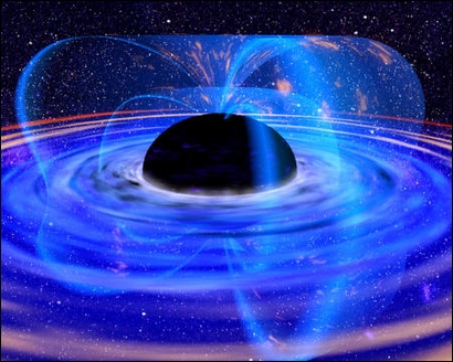 artist concept of a black hole